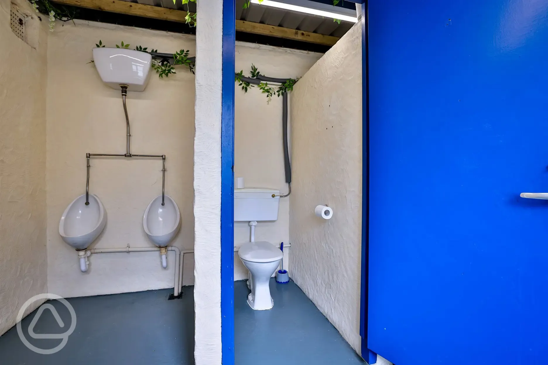 Toilet cublicles with urinals
