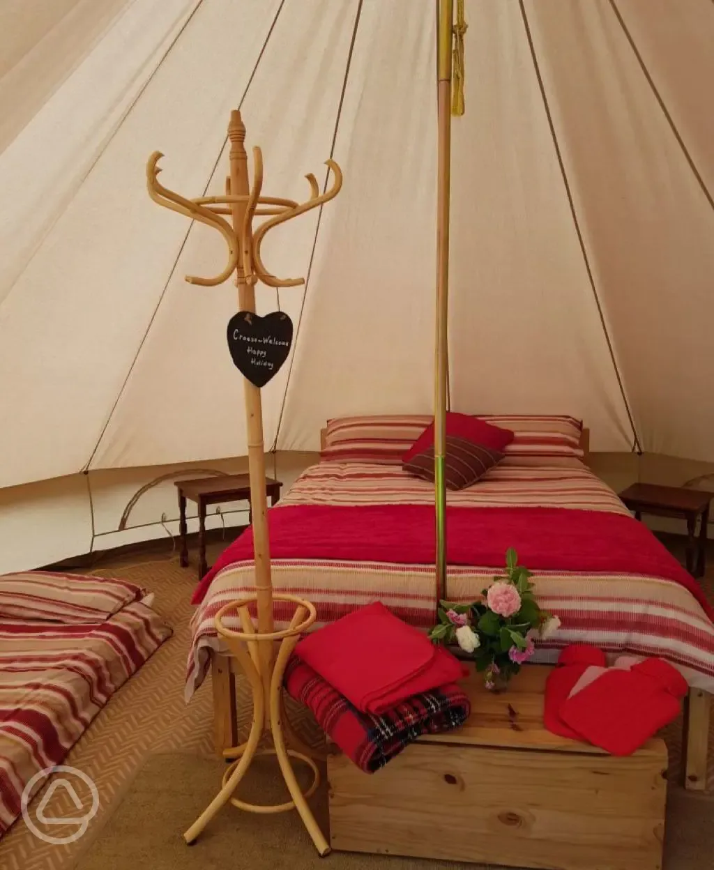 Belle tent accomodation 