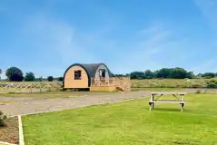 Daisy ensuite glamping pod at Mooreacres