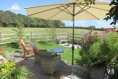 Outdoor seating area Outdoor seating area