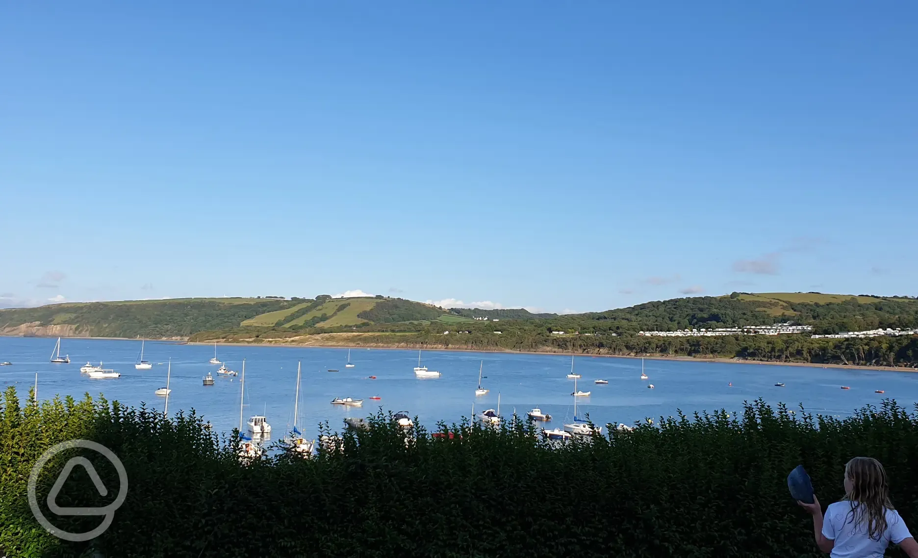 Nearby New Quay Beach