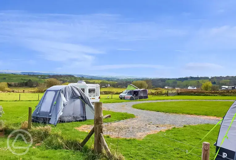 Overview of the campsite