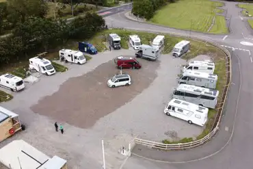 Aerial of the site