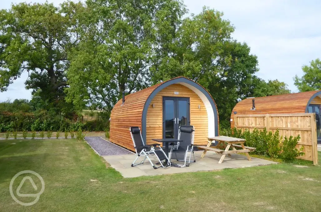Ensuite glamping pods
