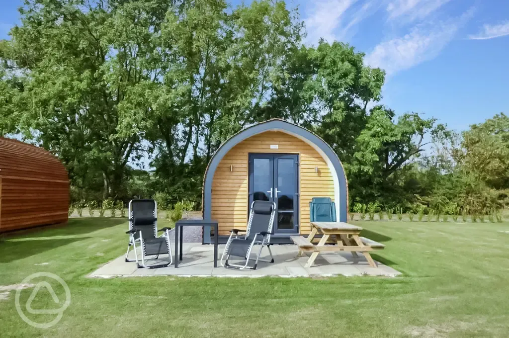 Ensuite glamping pod