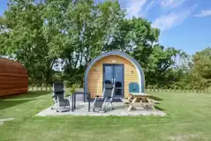 Ensuite glamping pod