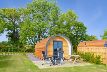 Ensuite glamping pod