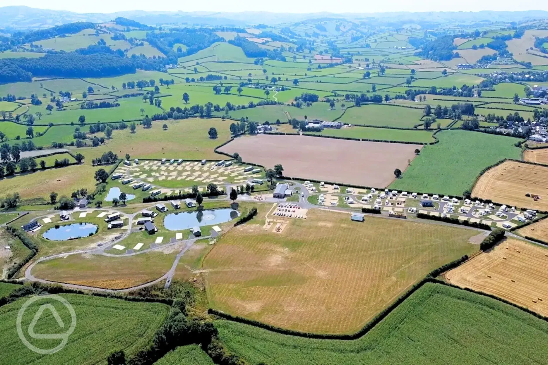 Aerial of Meadow Springs Country and Leisure Park
