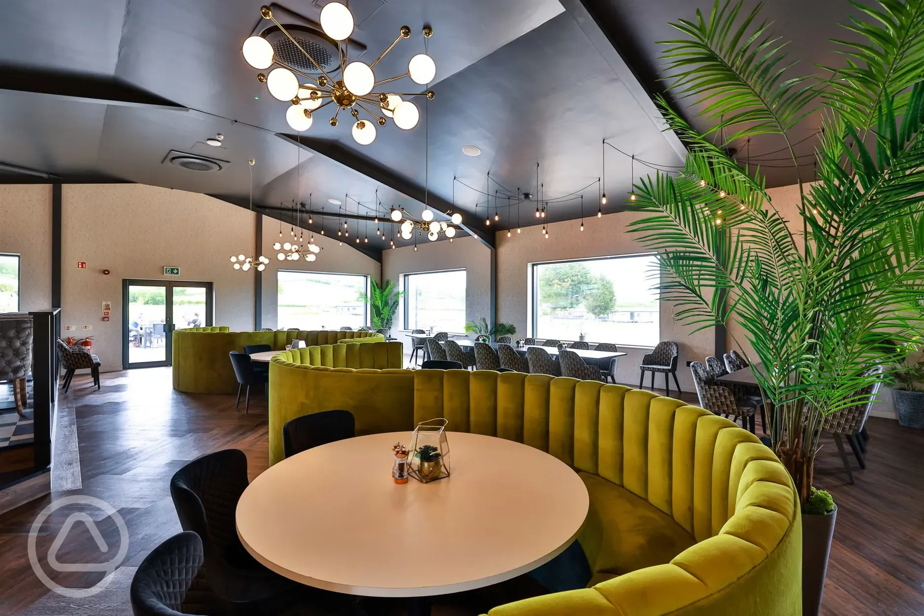 Onsite restaurant and bar, opening times vary