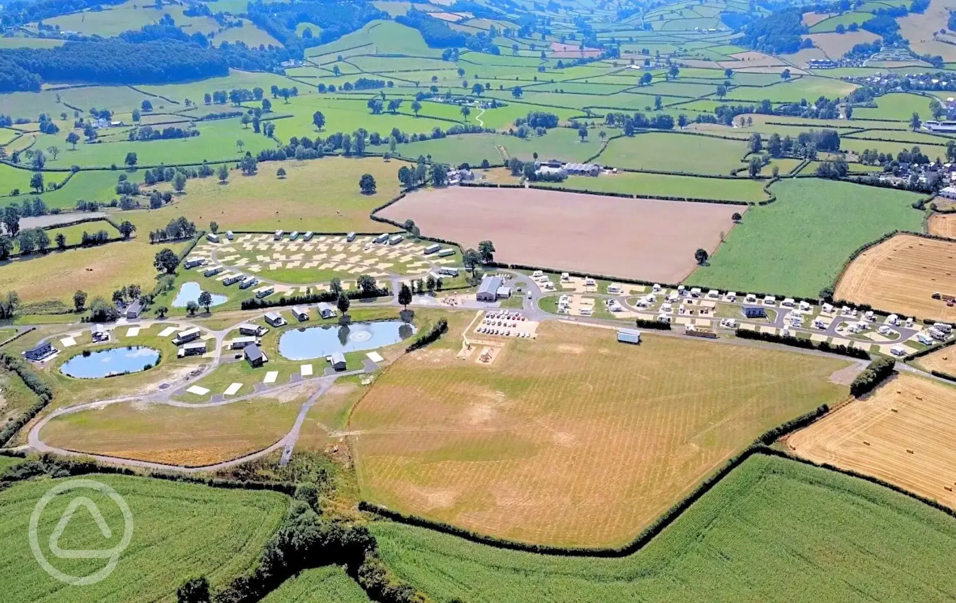 Aerial of Meadow Springs Country and Leisure Park