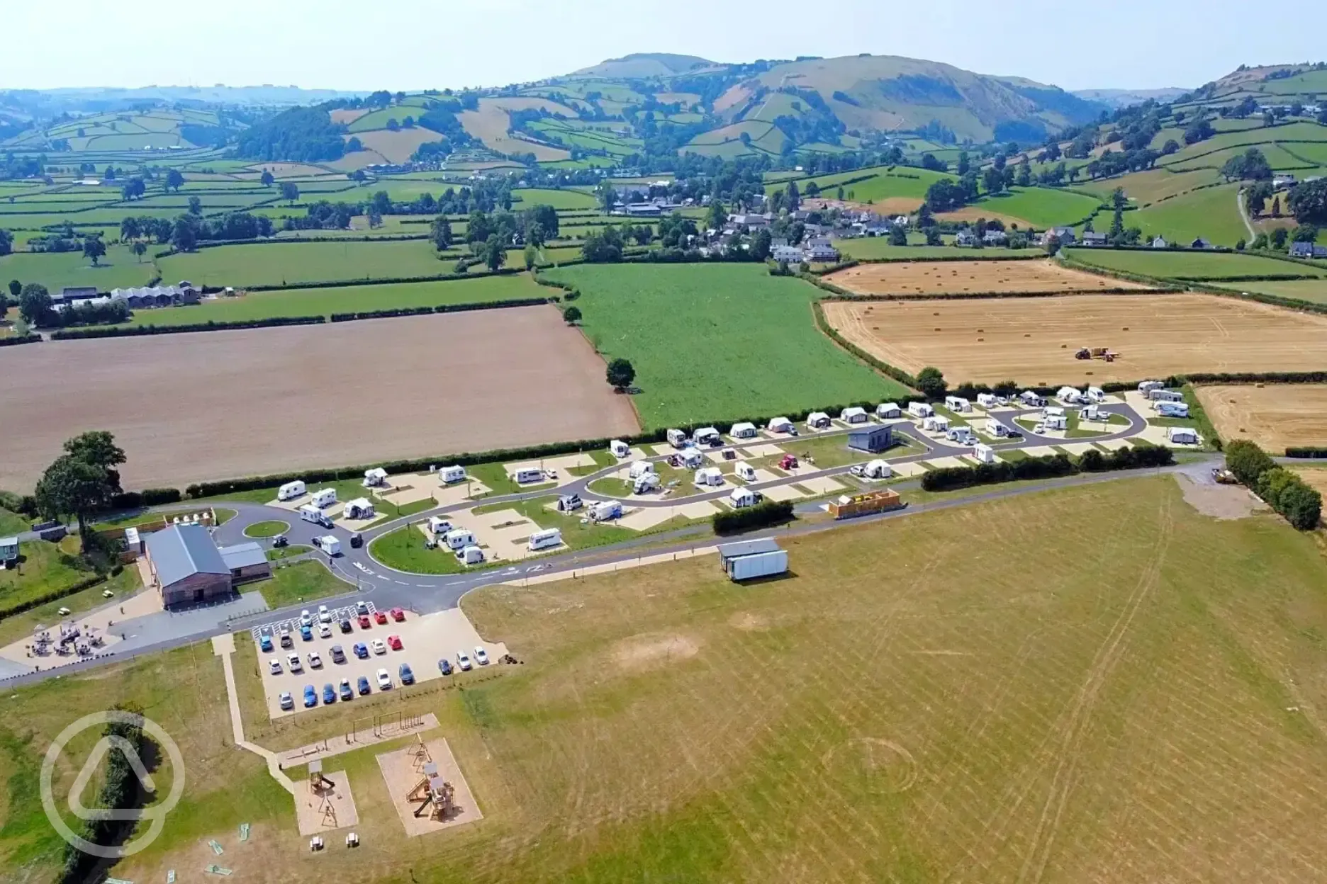 Aerial of Meadow Springs Country and Leisure Park