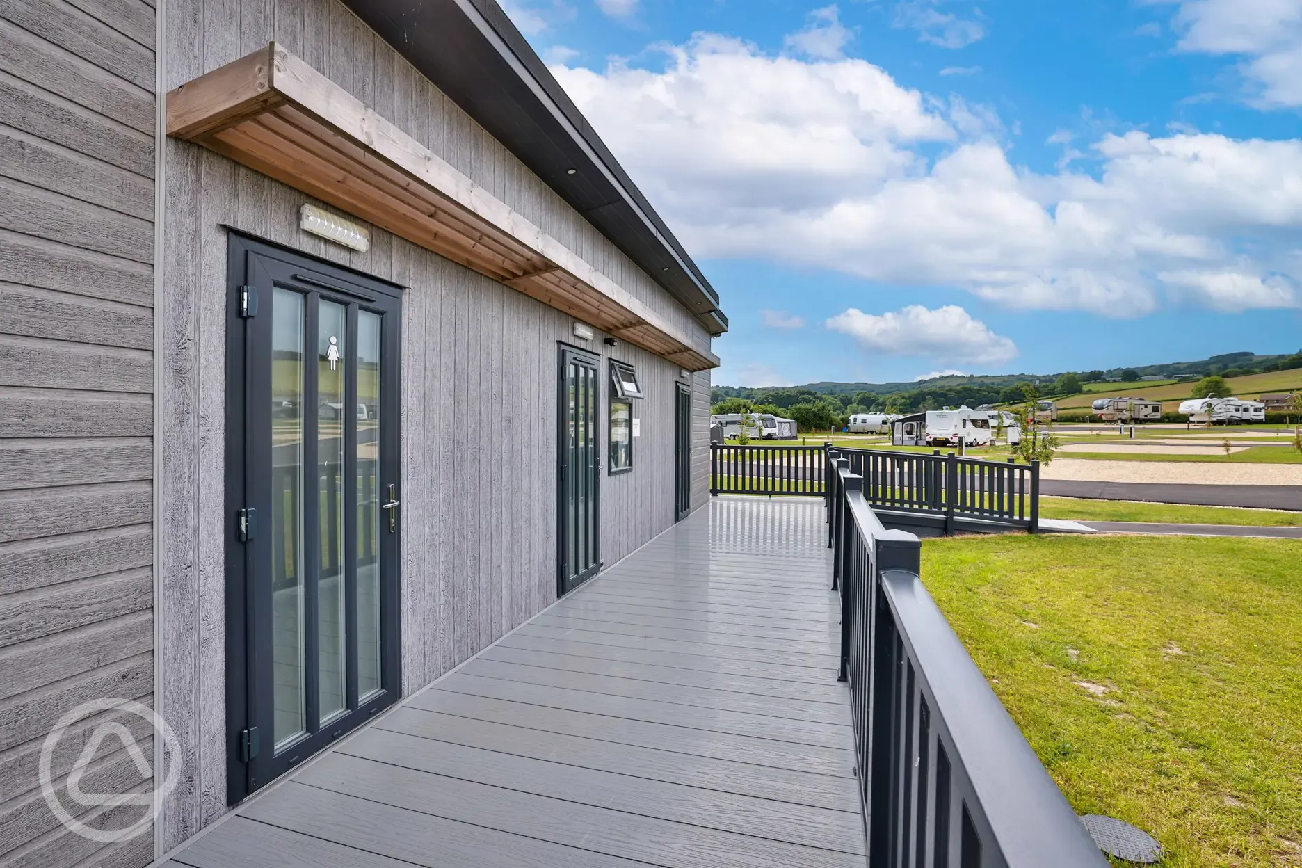 Facilities block exterior