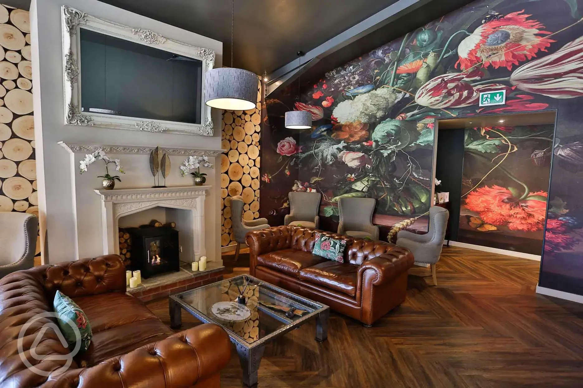 Onsite restaurant and bar interior