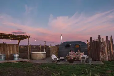 Wild Spa with a sauna, cold plunge and hot tub