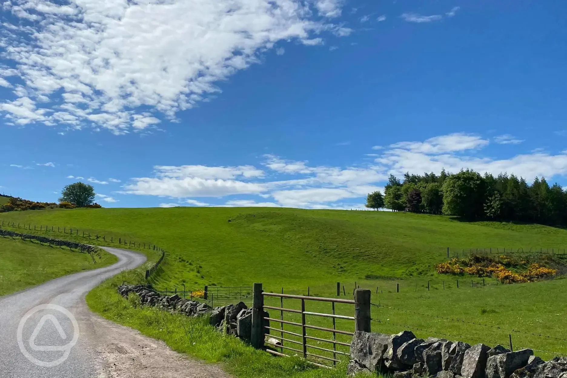 Nearby countryside from Maycroft Retreat