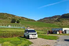 Fully serviced gravel and grass touring pitches