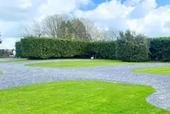 Electric hardstanding pitches with 10 amp hook ups (15m x 15m)