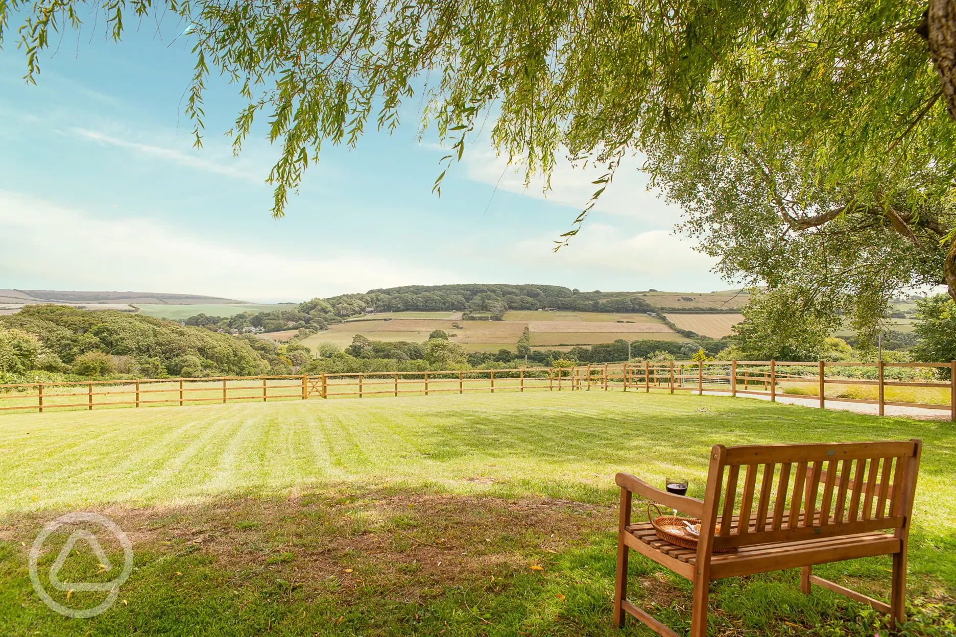 Valley Views over gardens