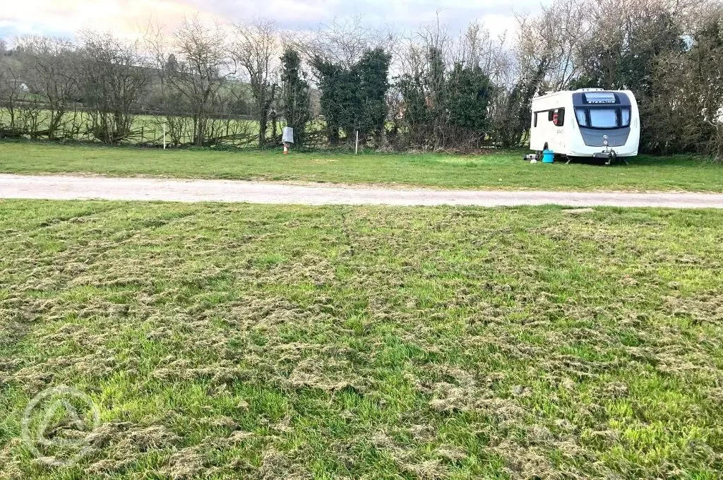 Electric grass touring pitches