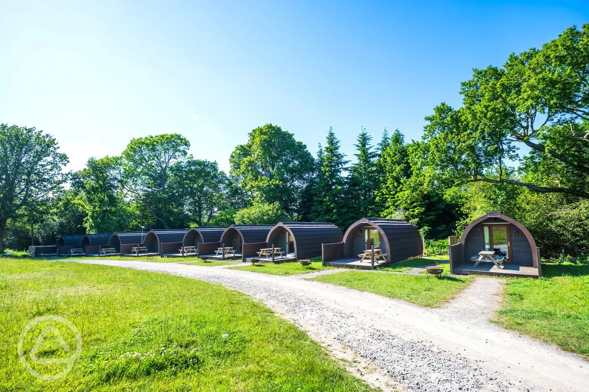 Ensuite glamping pods