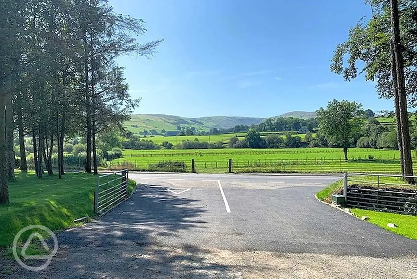 Entrance to the site