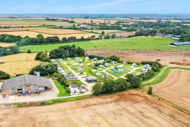Campsite aerial