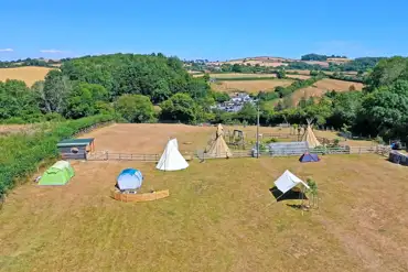 Aerial of the site