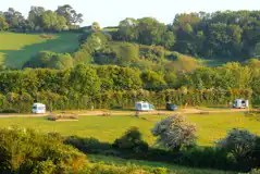 Views of the campsite and countryside