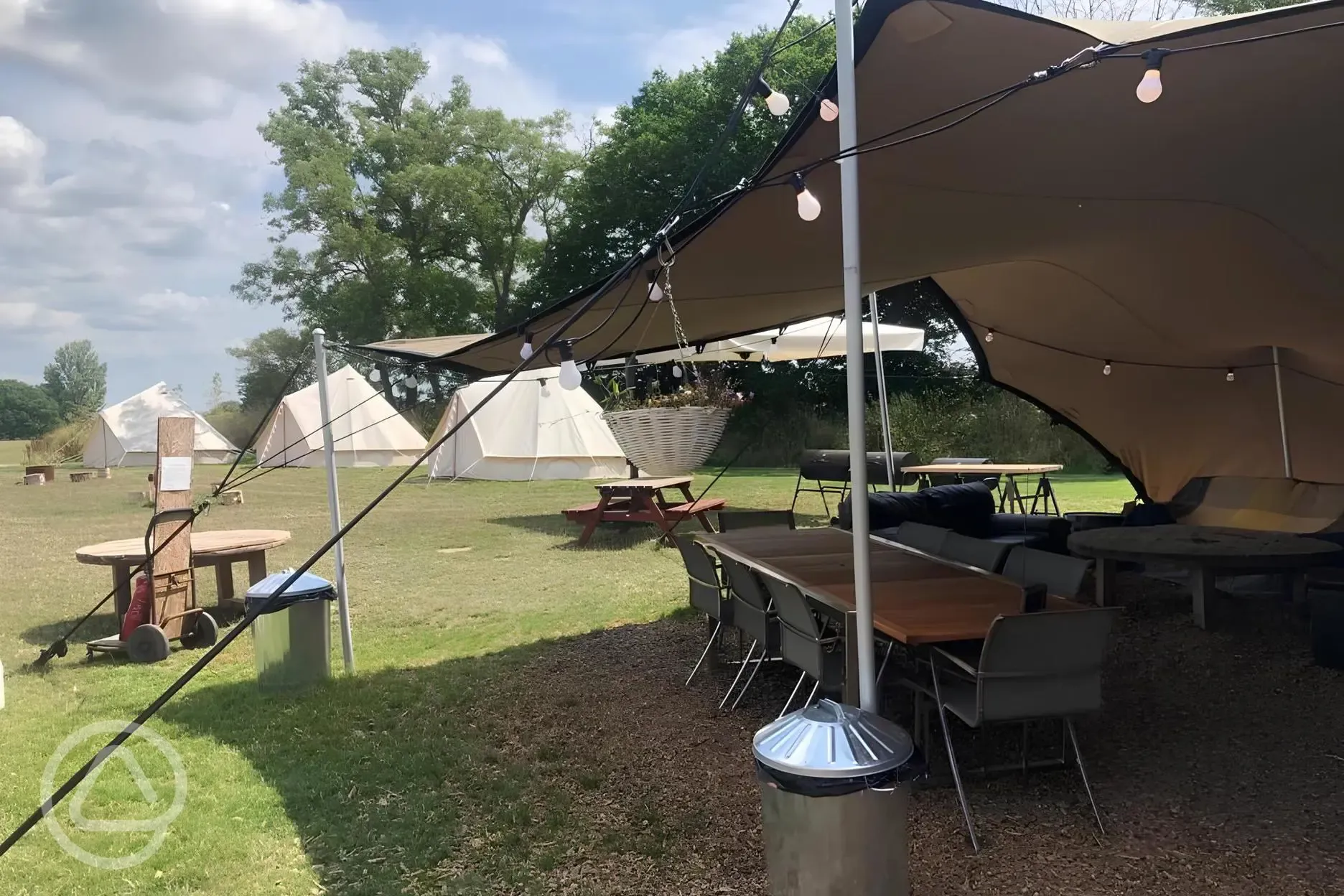 Communal seating area