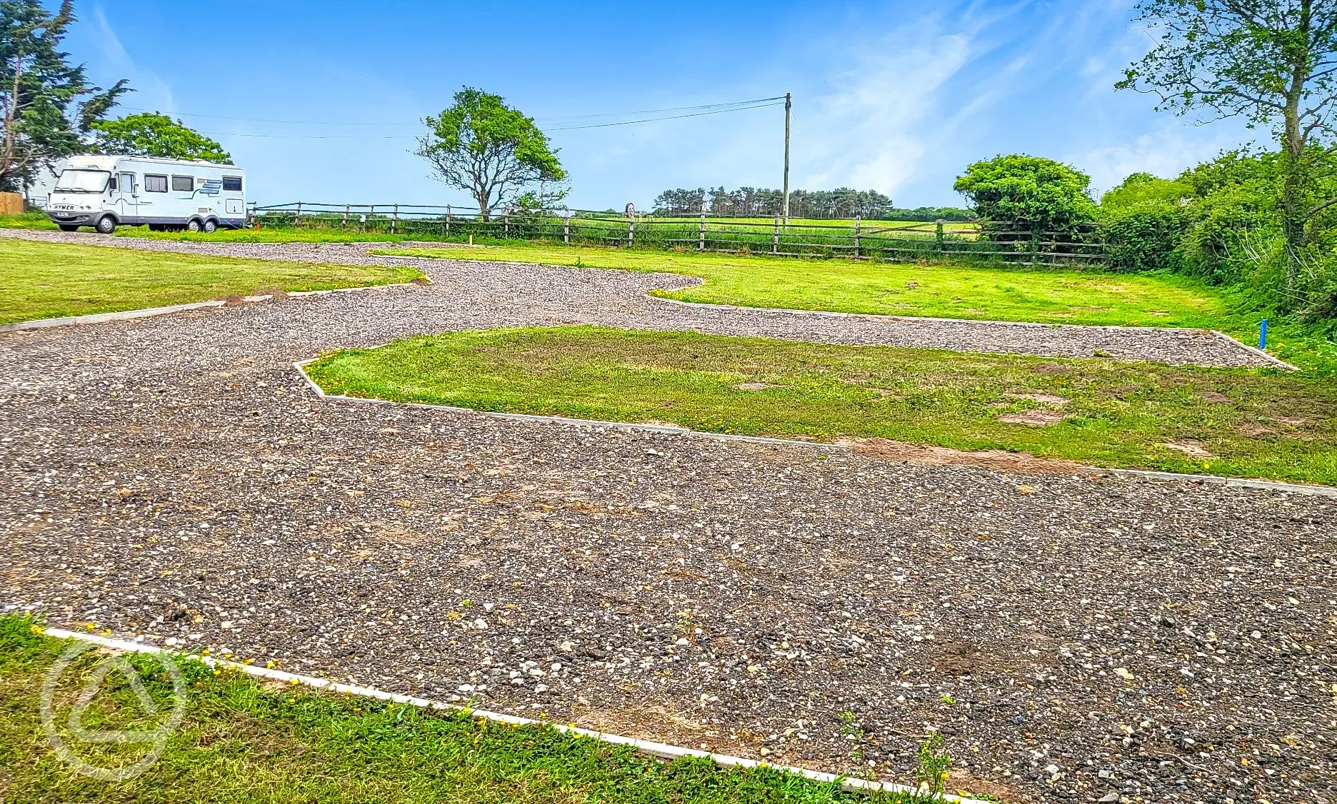 Electric hardstanding pitches