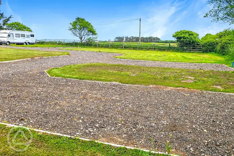 Electric hardstanding pitches