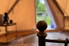 The Mole Hill interior view from bed 