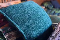 The Mouse Nook interior double bed