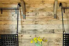 The Badgers Burrow interior dining area