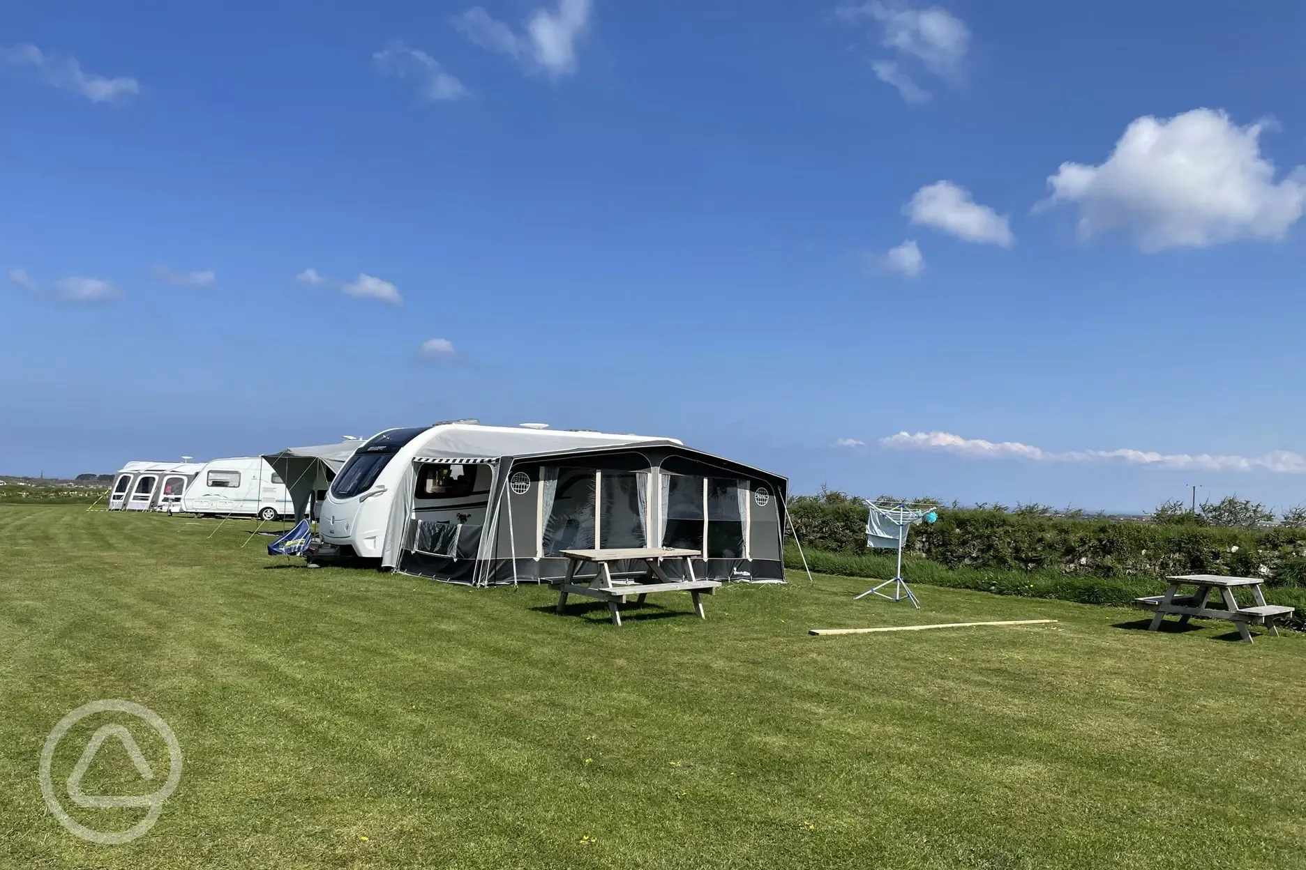 Electric grass pitches (12m x 12m)