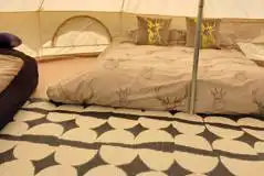 Bell tent double bed