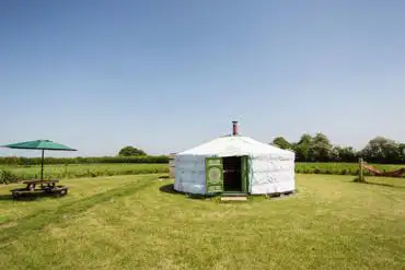 Sycamore Traditional Mongolian yurt exterior 