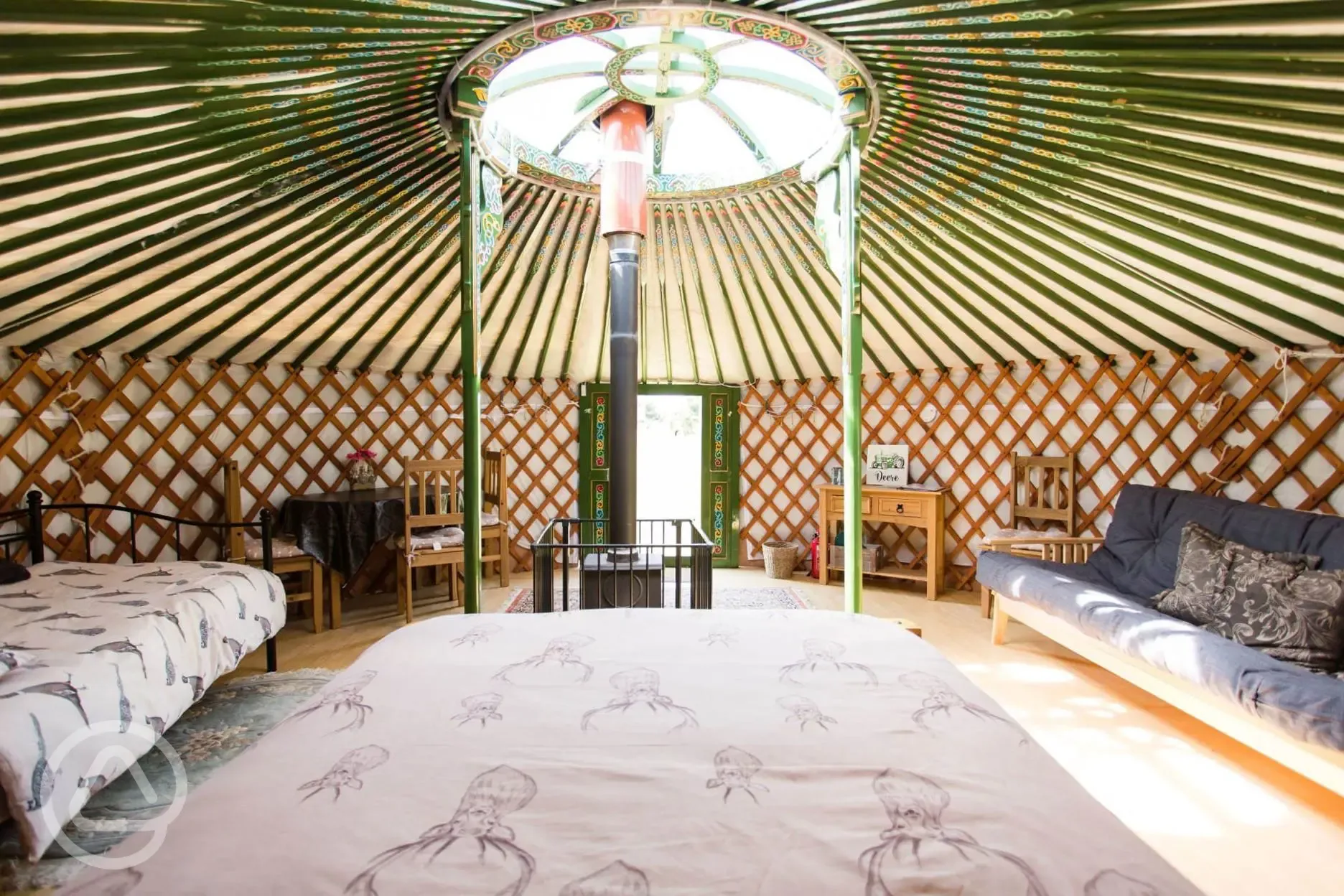 Sycamore Traditional Mongolian yurt beds