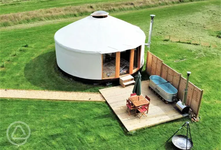 7m luxury European yurt 