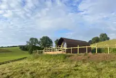 Panoramic wigwam pod 