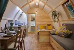 Wigwam pod interior