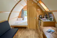 Wigwam pod interior