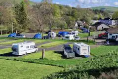 Electric hardstanding pitches and facilities