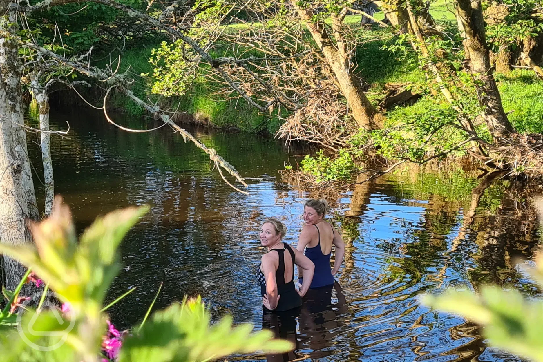 Wild swimming in the River Rule