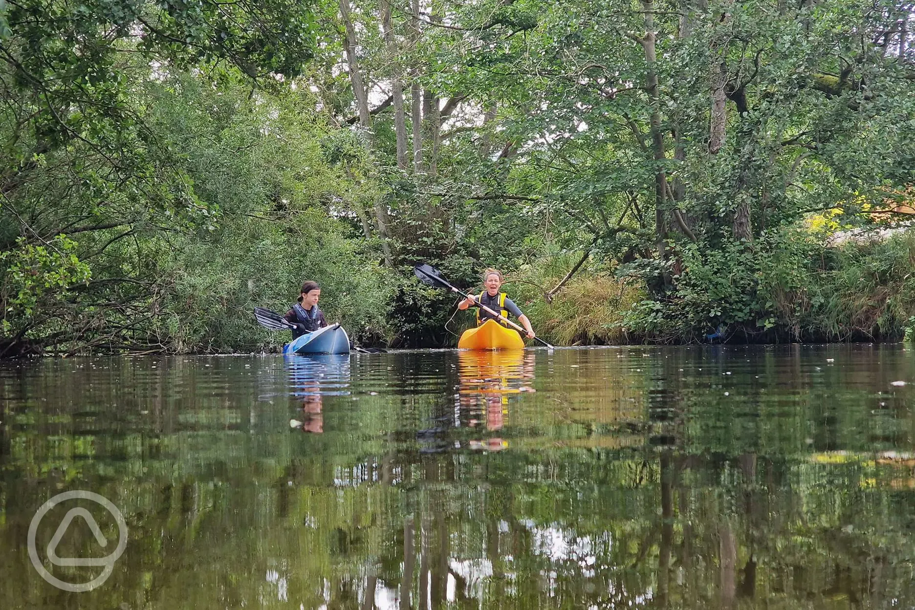 Kayaking on the River Rule