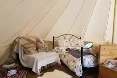 Bell tent interior