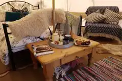 Bell tent interior