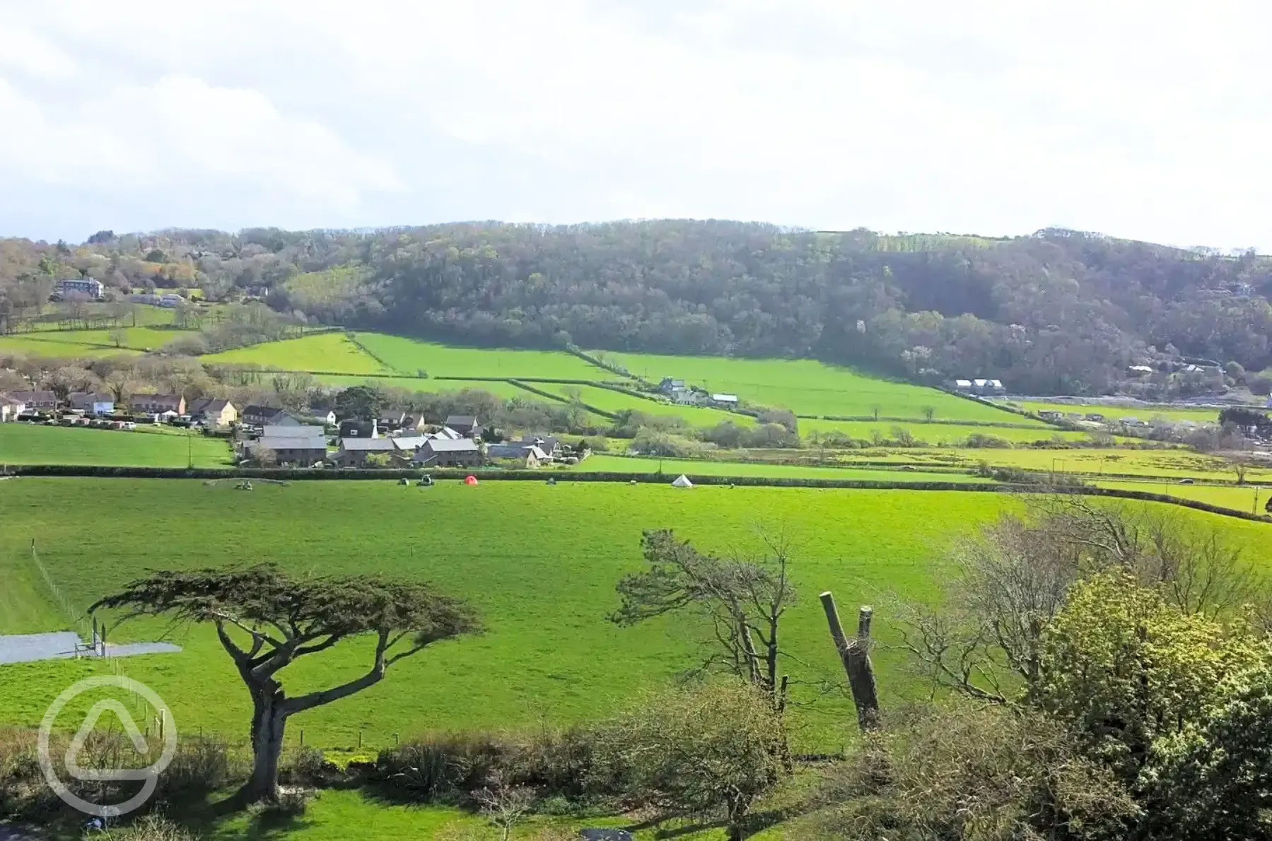Overview of Nantcellan Barns