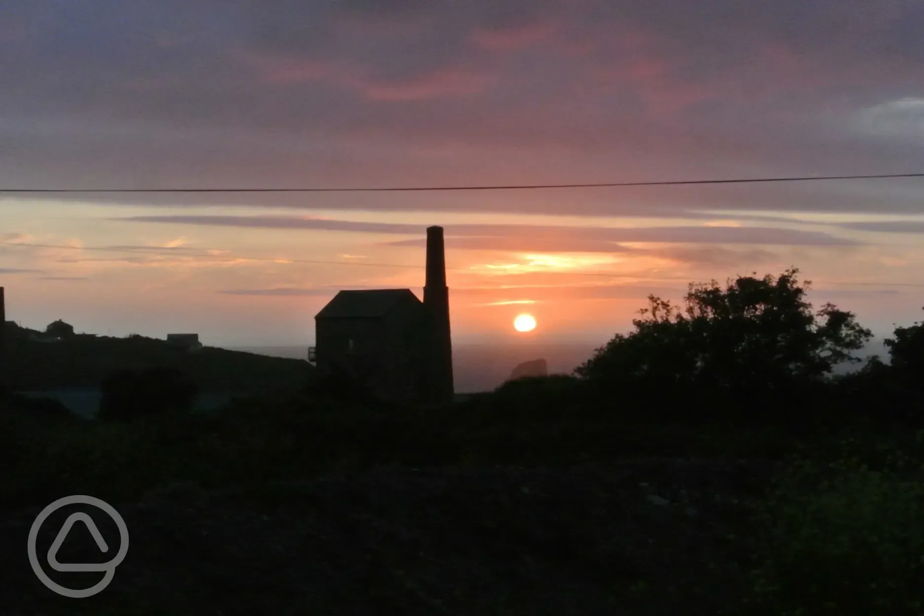 Sunset from site Sunset from site