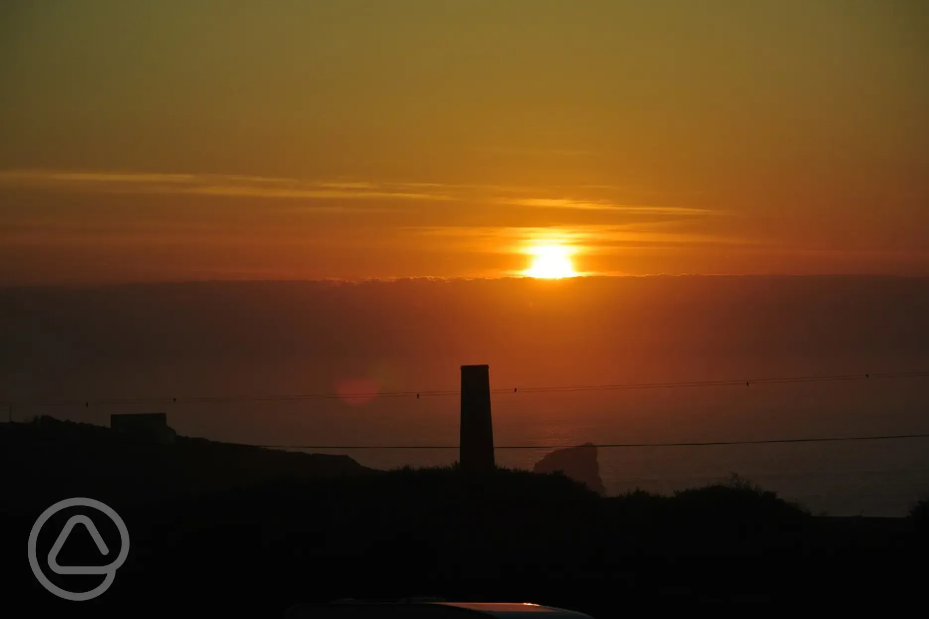 Sunset from site Sunset from site